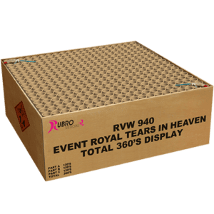Kabalt Vuurwerk - Royal tears in heaven Rubro Fireworks